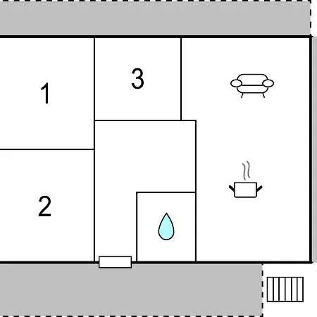 Three-bedroom In Appartement Mimice